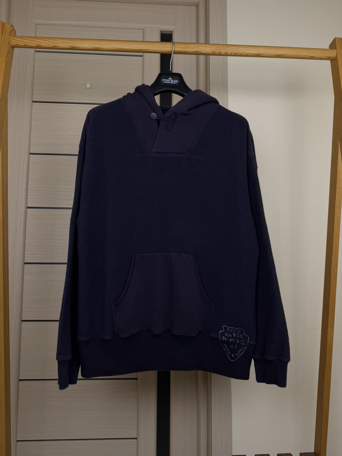 Denim & Supply Ralph Lauren Vintage Denim Supply Ralph Lauren fleece logo hoodie size L Size US L / EU 52-54 / 3 - 3 Thumbnail