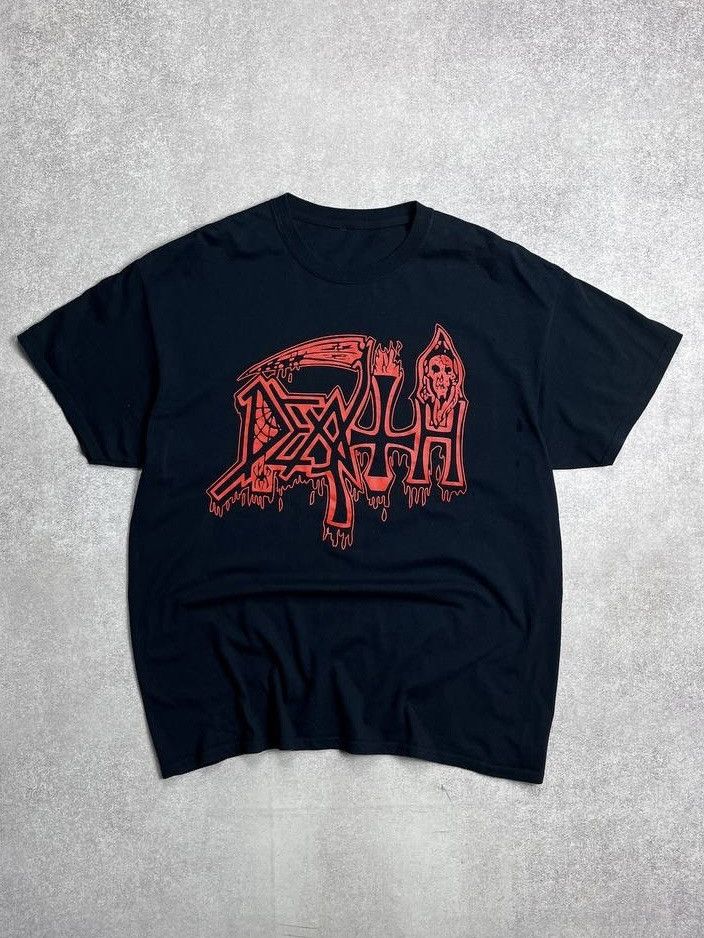 Band Tees Vintage Death Band Promo Boxy T-shirt L Size US L / EU 52-54 / 3 - 1 Thumbnail