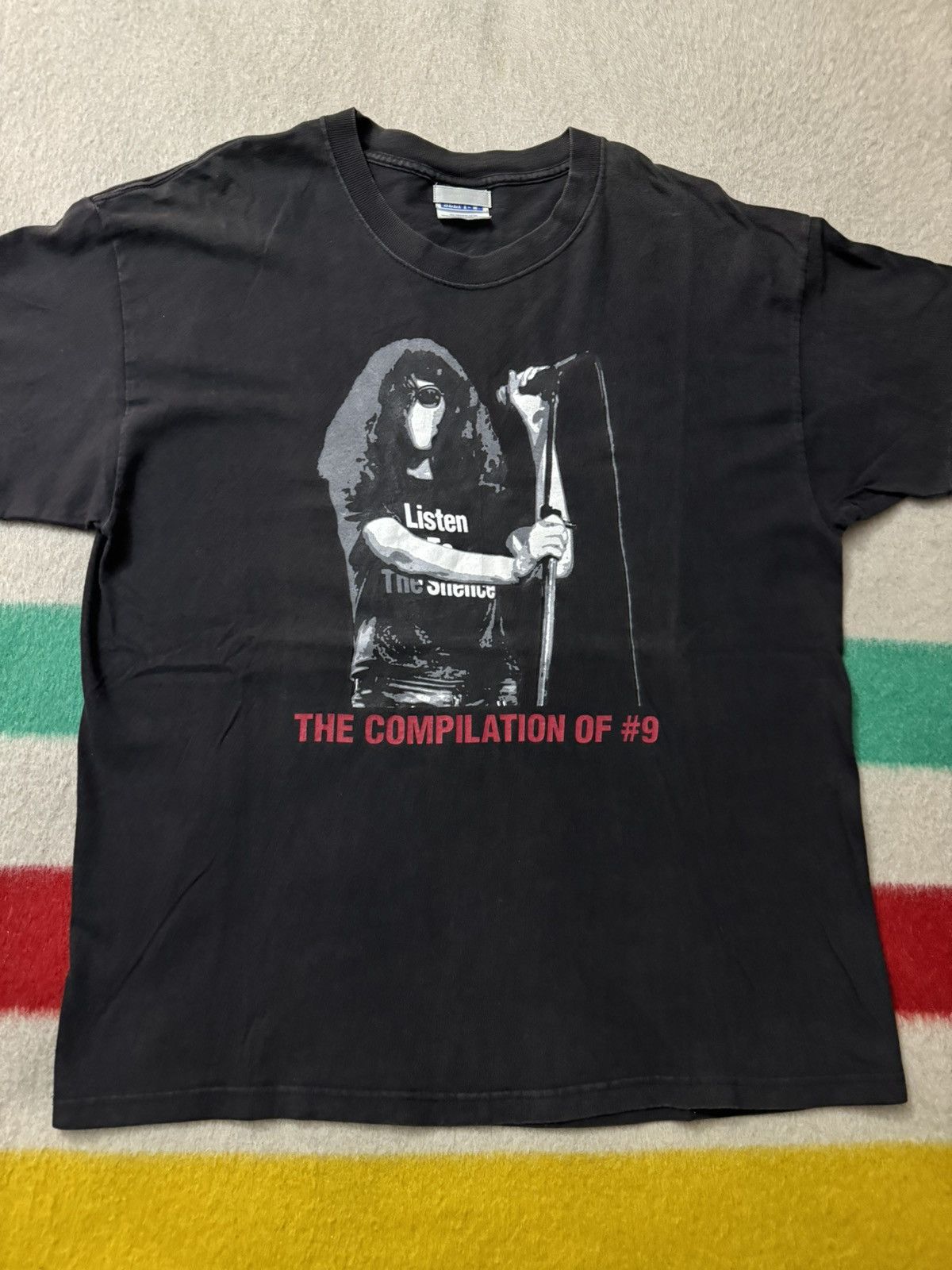 Number (N)ine Vintage 2001 Number (N)ine Ramones Joey Ramone Shirt Large Size US L / EU 52-54 / 3 - 6 Thumbnail
