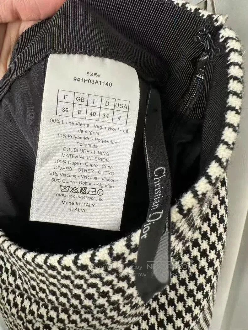 Dior Dior Houndstooth Pattern Shorts. Size US 30 / EU 46 - 4 Thumbnail