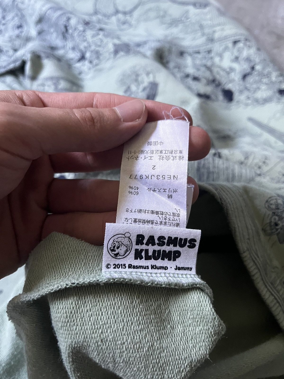 Issey Miyake × Japanese Brand × Ne-Net Ne-Net Rasmus Klump Issey Miyake sweatshirt boxy Size US S / EU 44-46 / 1 - 8 Thumbnail