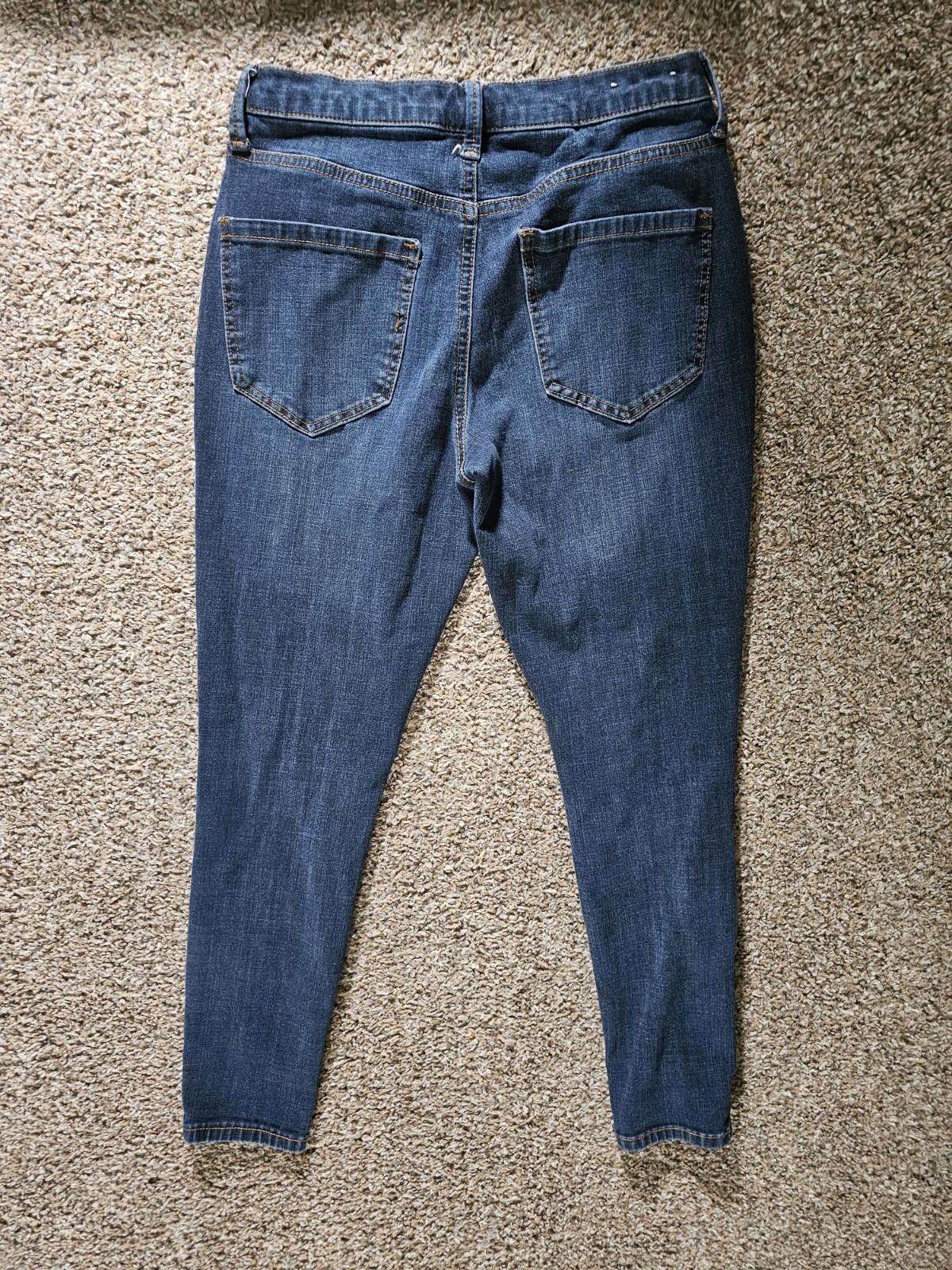 Steve Madden Mudd Women’s 7 High Rise Jean Legging Jegging Stretch FLX Size 30" / US 8 / IT 44 - 6 Thumbnail