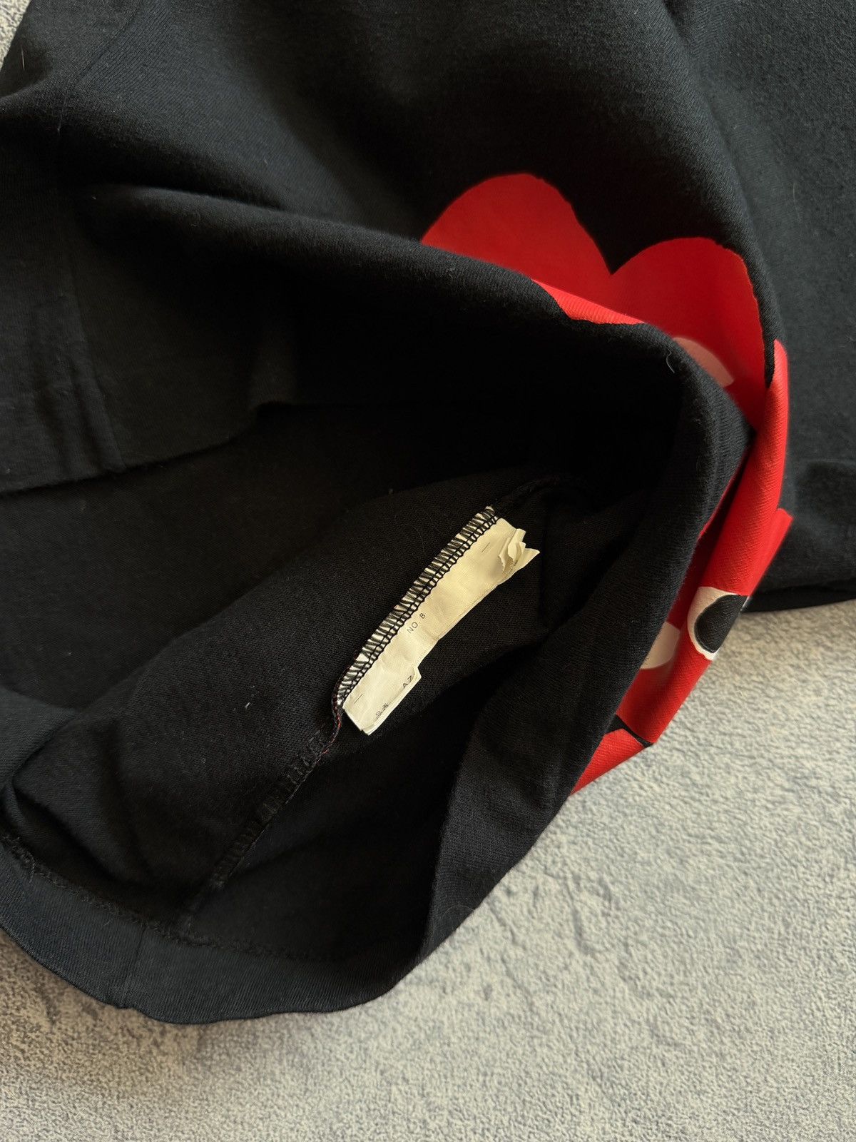 Comme des Garcons PLAY PLAY COMME DES GARÇONS RARE RETRO TEE BIG LOGO Size US S / EU 44-46 / 1 - 6 Thumbnail