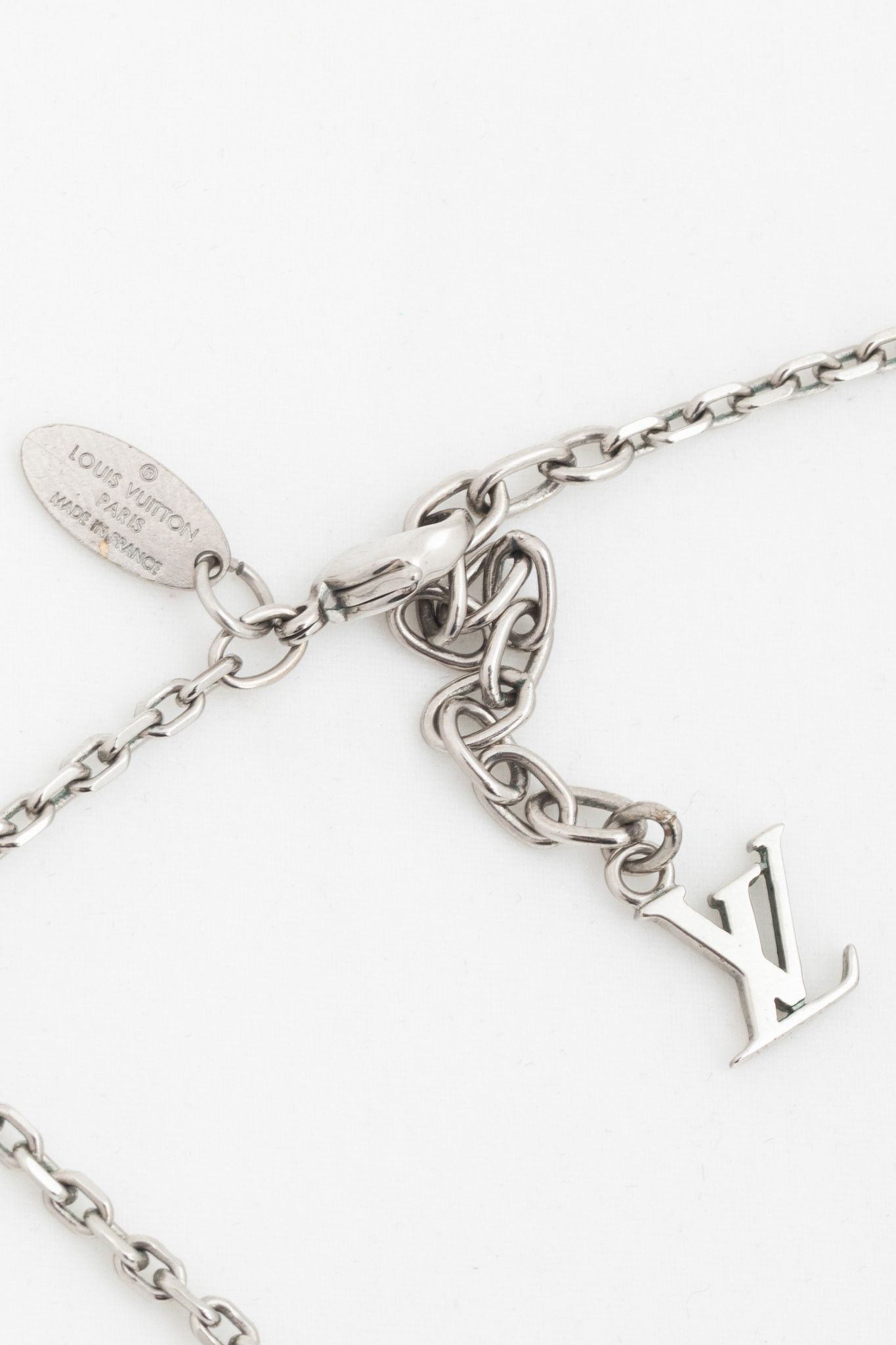 Louis Vuitton Louis Vuitton Gamble Multi-Colour Crystal Chain Necklace Size ONE SIZE - 3 Thumbnail
