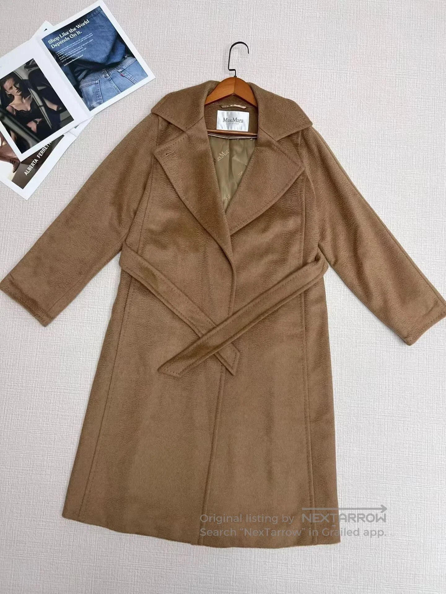Max Mara Maxmara 10161 Coat for Women. Size XS / US 0-2 / IT 36-38 - 2 Thumbnail