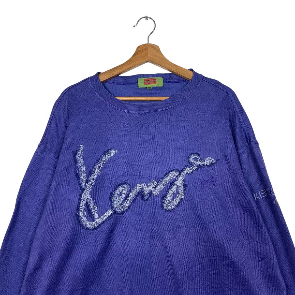 Kenzo Kenzo Big Logo Crewneck Sweatshirt Size US L / EU 52-54 / 3 - 2 Thumbnail