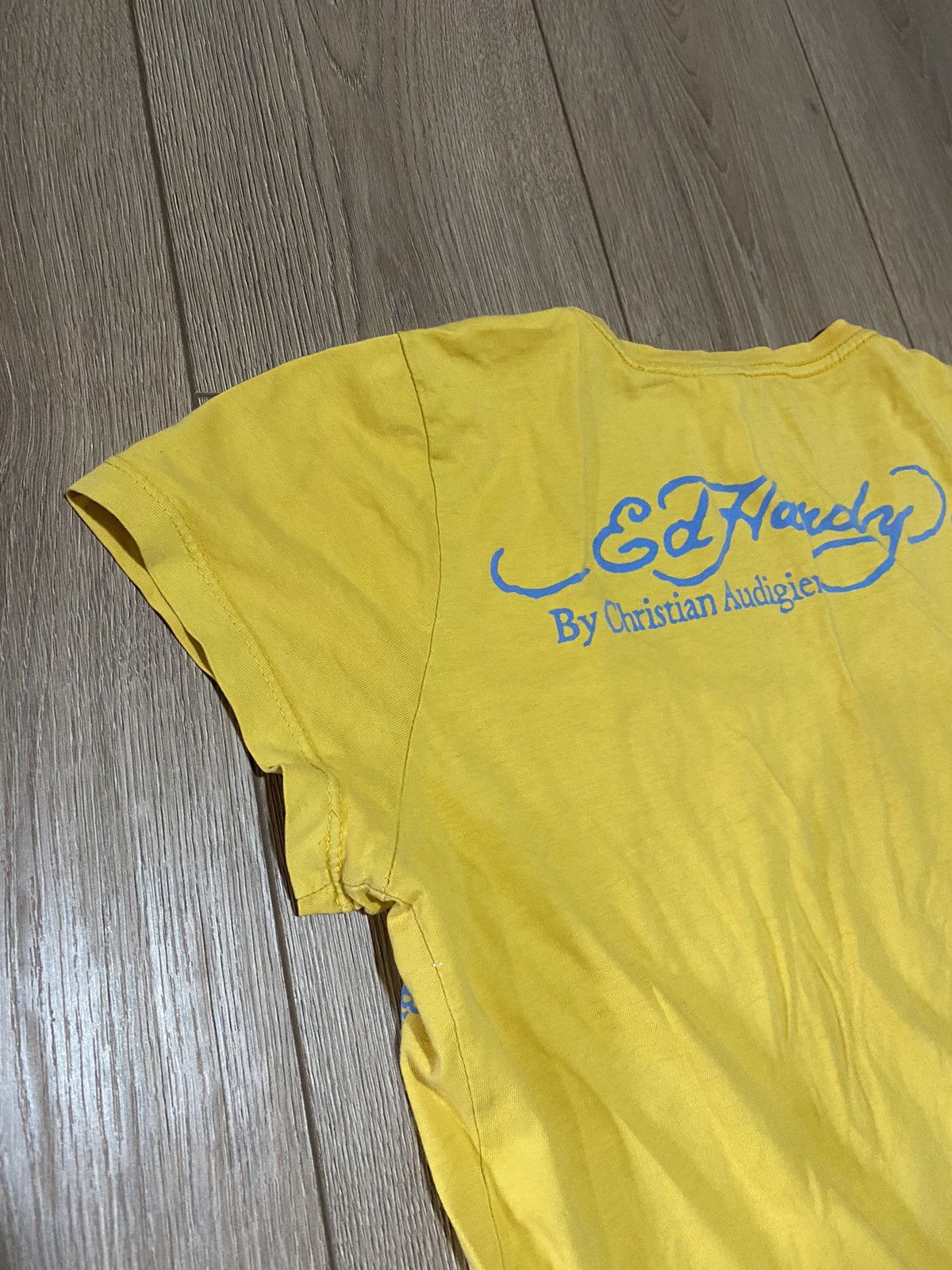 Christian Audigier Vintage Ed Hardy Graphic Tee Shirt Size M / US 6-8 / IT 42-44 - 8 Thumbnail