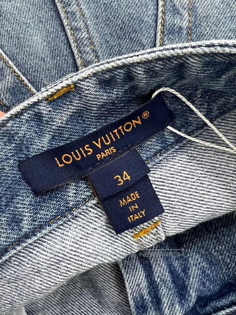 Louis Vuitton Louis Vuitton High-waisted denim shorts Size 33" - 5 Thumbnail