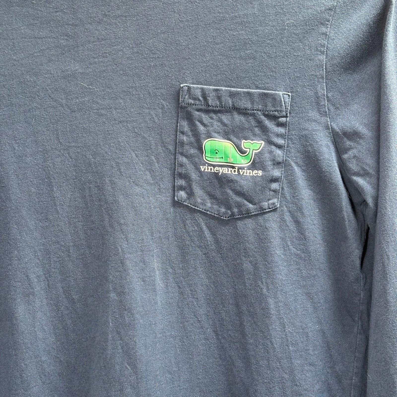 Vineyard Vines Vineyard Vines Men's Long Sleeve Whale Logo T-Shirt Boys XL Size US XL / EU 56 / 4 - 2 Thumbnail