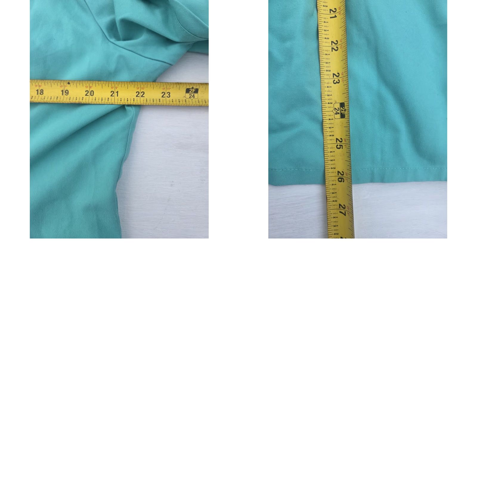 Vintage Urbane Ultimate Blue Scrub Top XL Women Medical Nurse Dental Vet Work Solid Pattern Size US XL / EU 56 / 4 - 8 Thumbnail