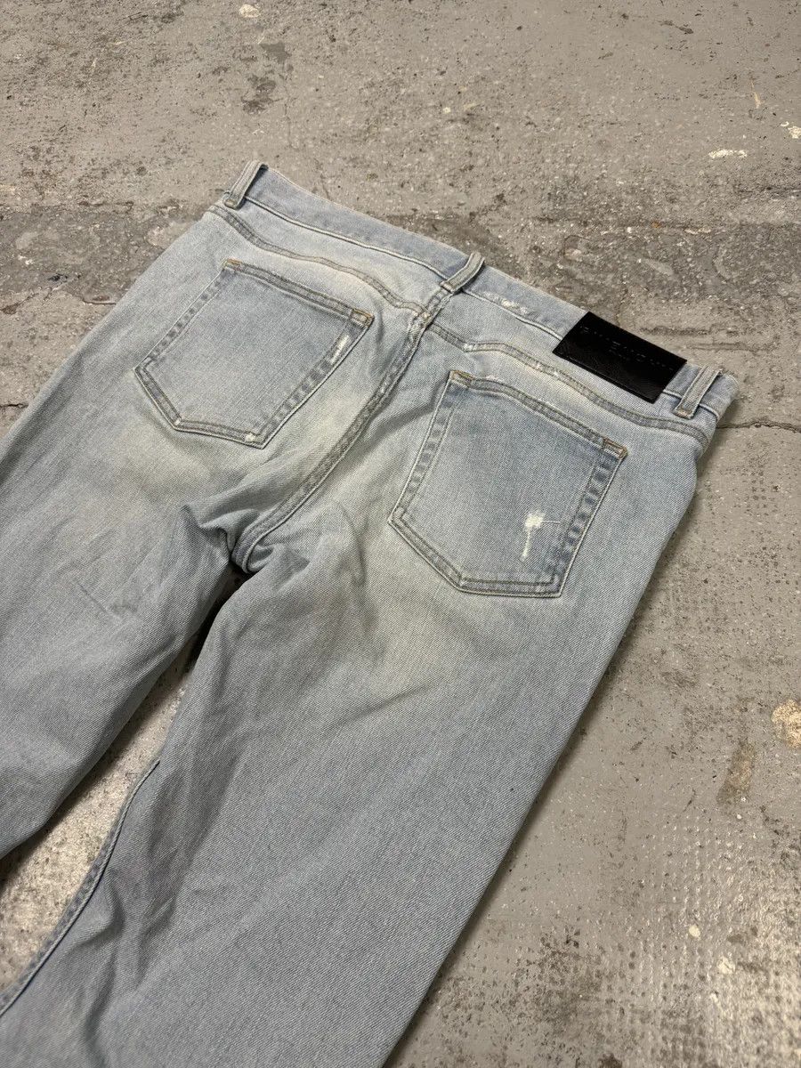Givenchy 2000s Givenchy Blue Distressed Slim Denim Jeans Size US 33 - 7 Thumbnail