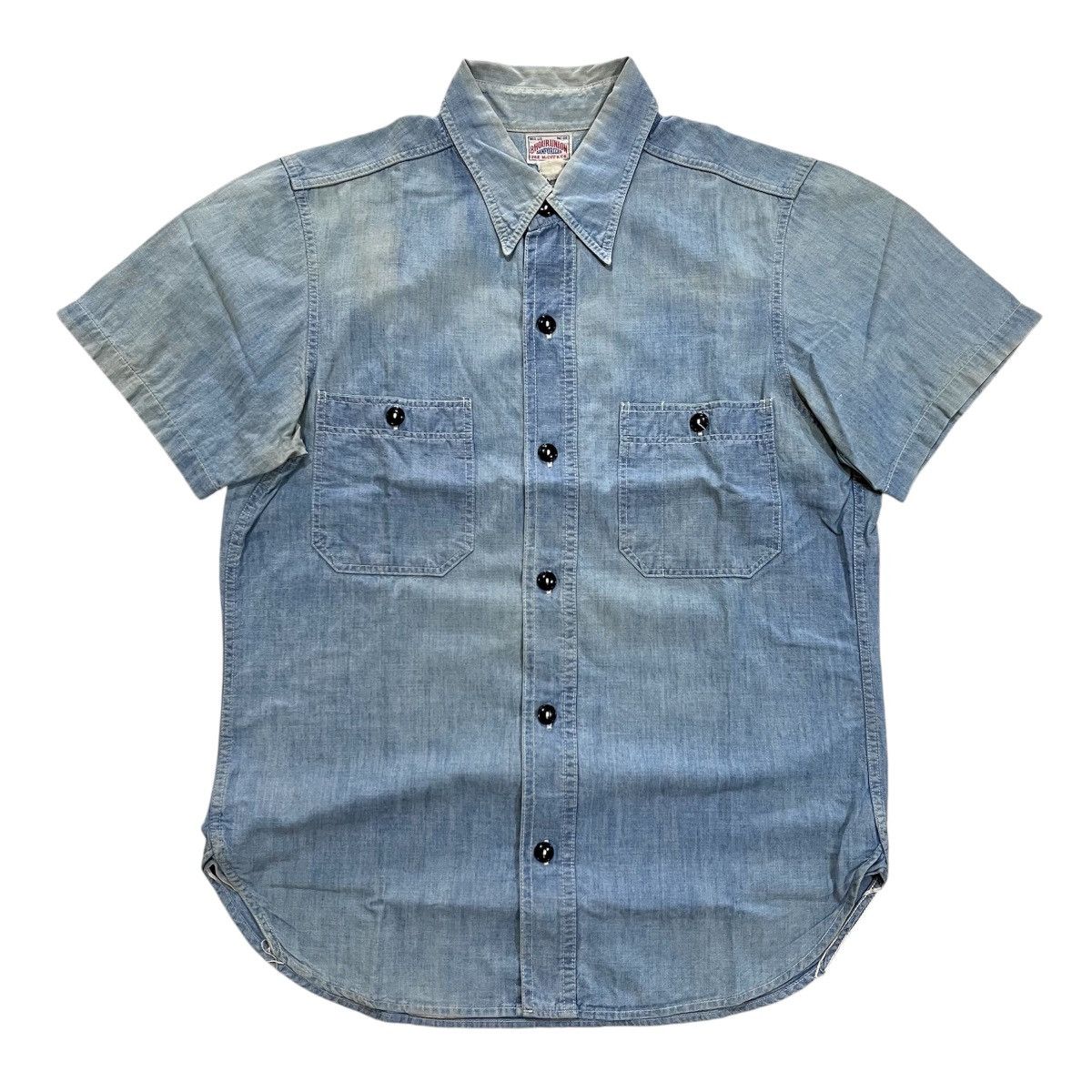 The Real McCoy's Vintage mccoys 8hour union shirt blue jeans Size US M / EU 48-50 / 2 - 1 Thumbnail