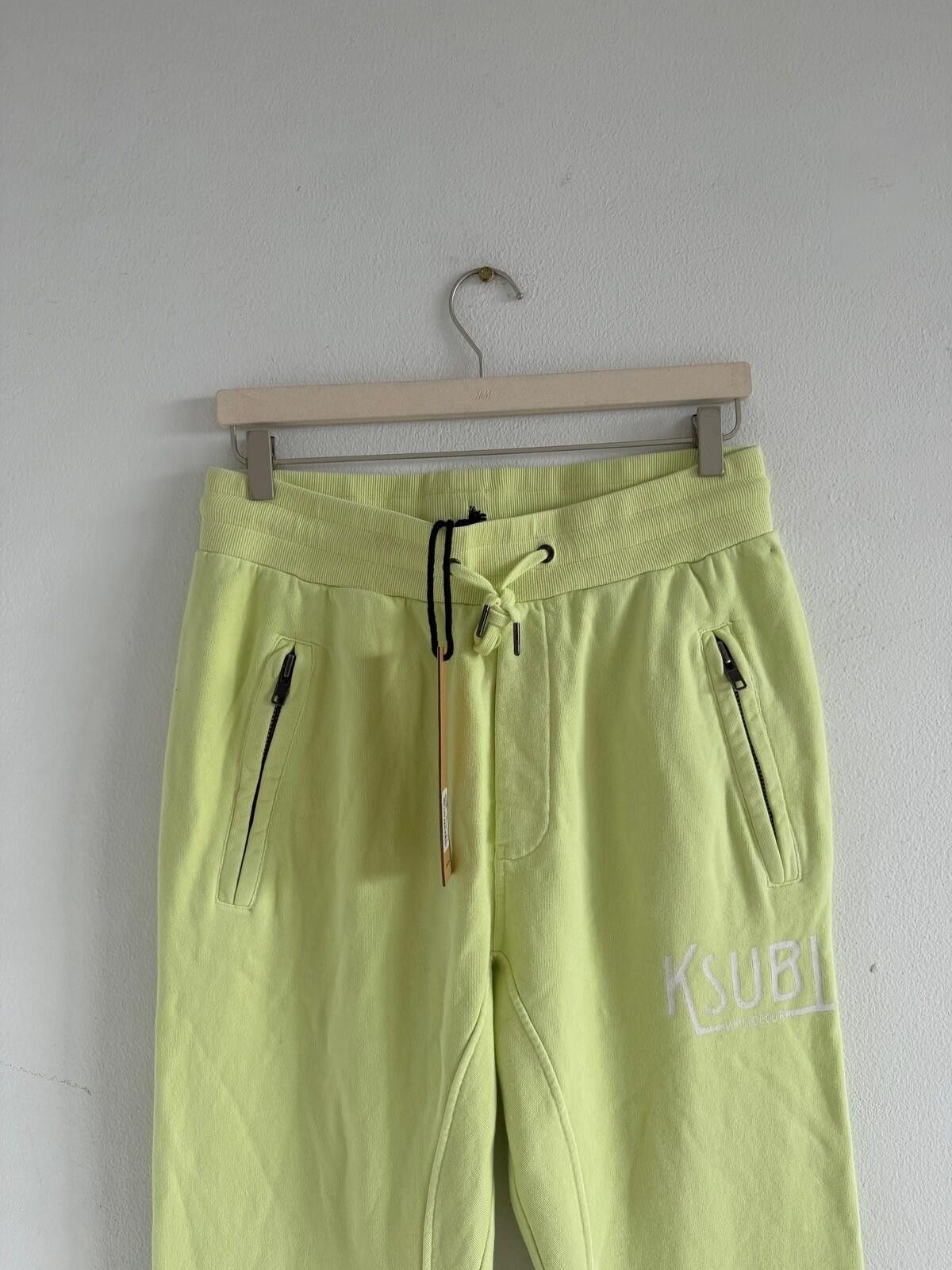 Ksubi new Ksubi mens trak pants ticket restore green medium m Size US 32 / EU 48 - 2 Thumbnail