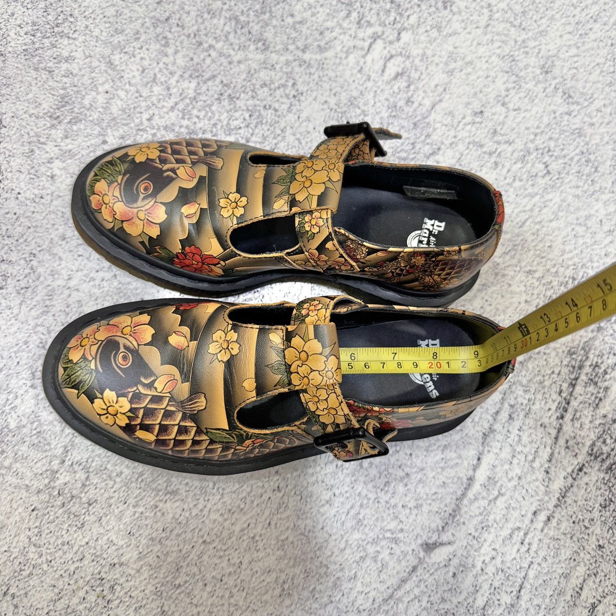 Dr. Martens Dr. Martens Polley Mary Jane Japanese Tatoo UK3 EU36 Size US 6 / IT 36 - 12 Thumbnail