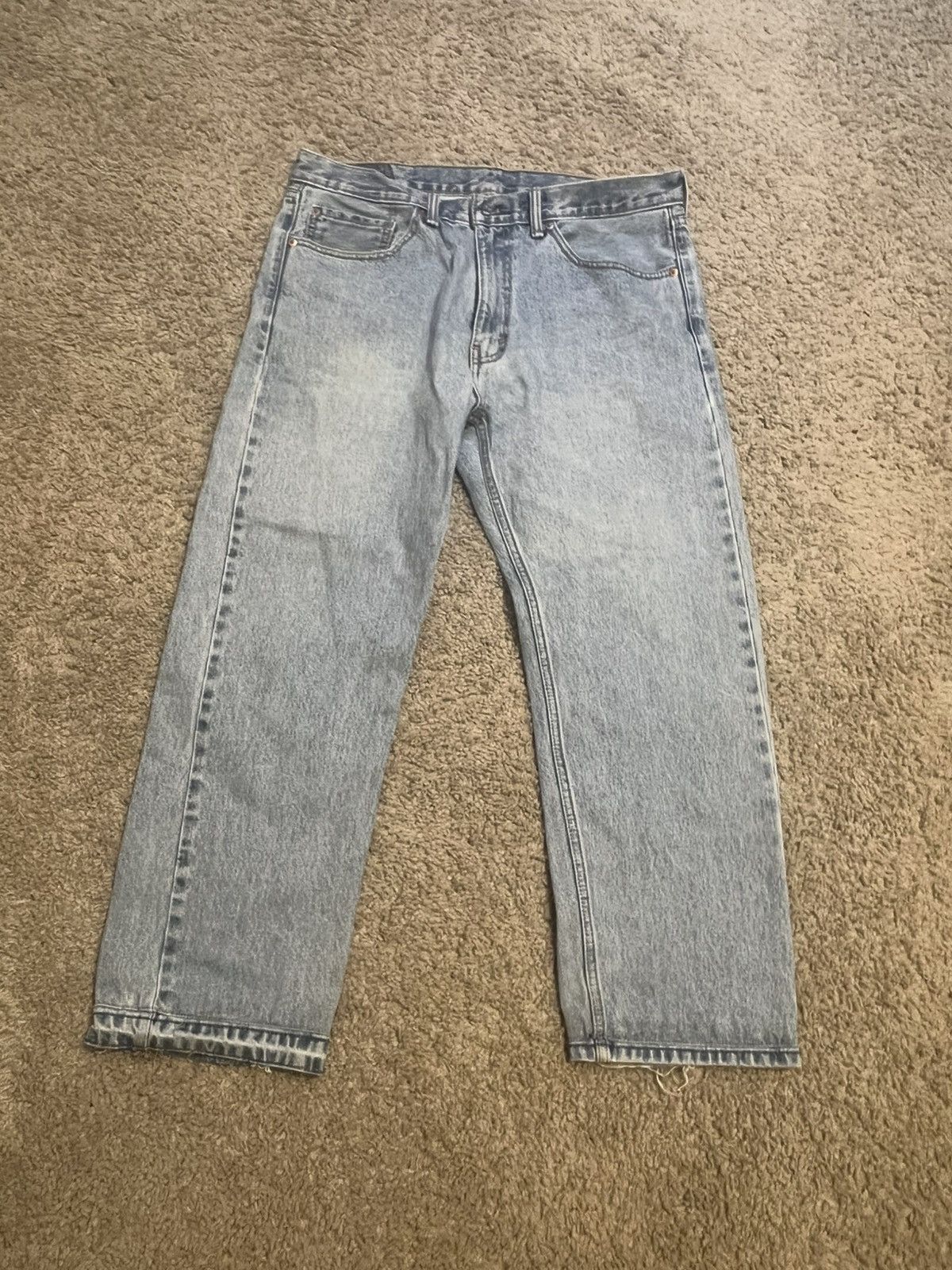 Levi's Vintage Levi’s 505 Light Wash Denim Jeans — Size 36x29 Size US 36 / EU 52 - 1 Thumbnail