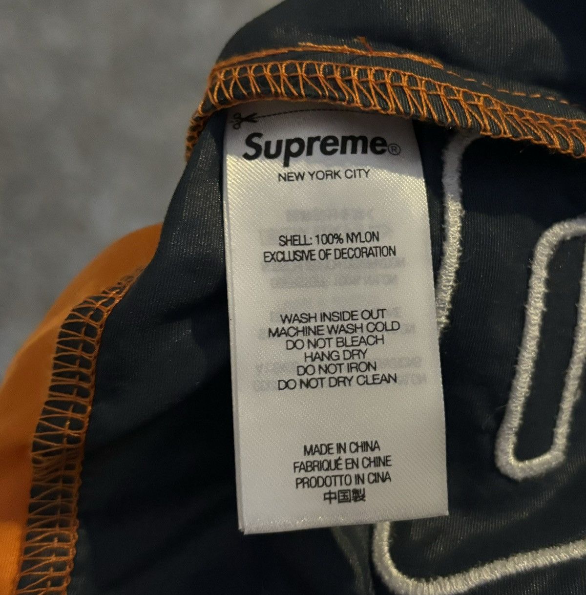 Supreme Supreme Curve Nylon Shorts Grey Size US 32 / EU 48 - 4 Thumbnail