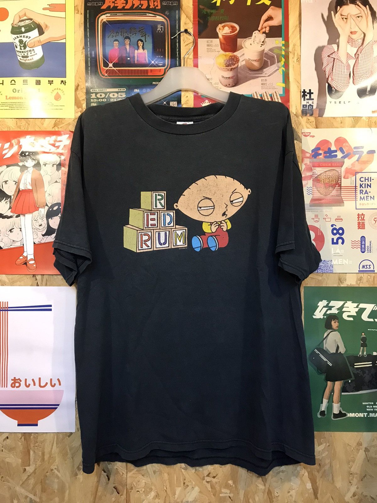 Delta × Fox Racing Family Guy Stewie Redrum Y2k Tee Shirt Size US L / EU 52-54 / 3 - 1 Thumbnail