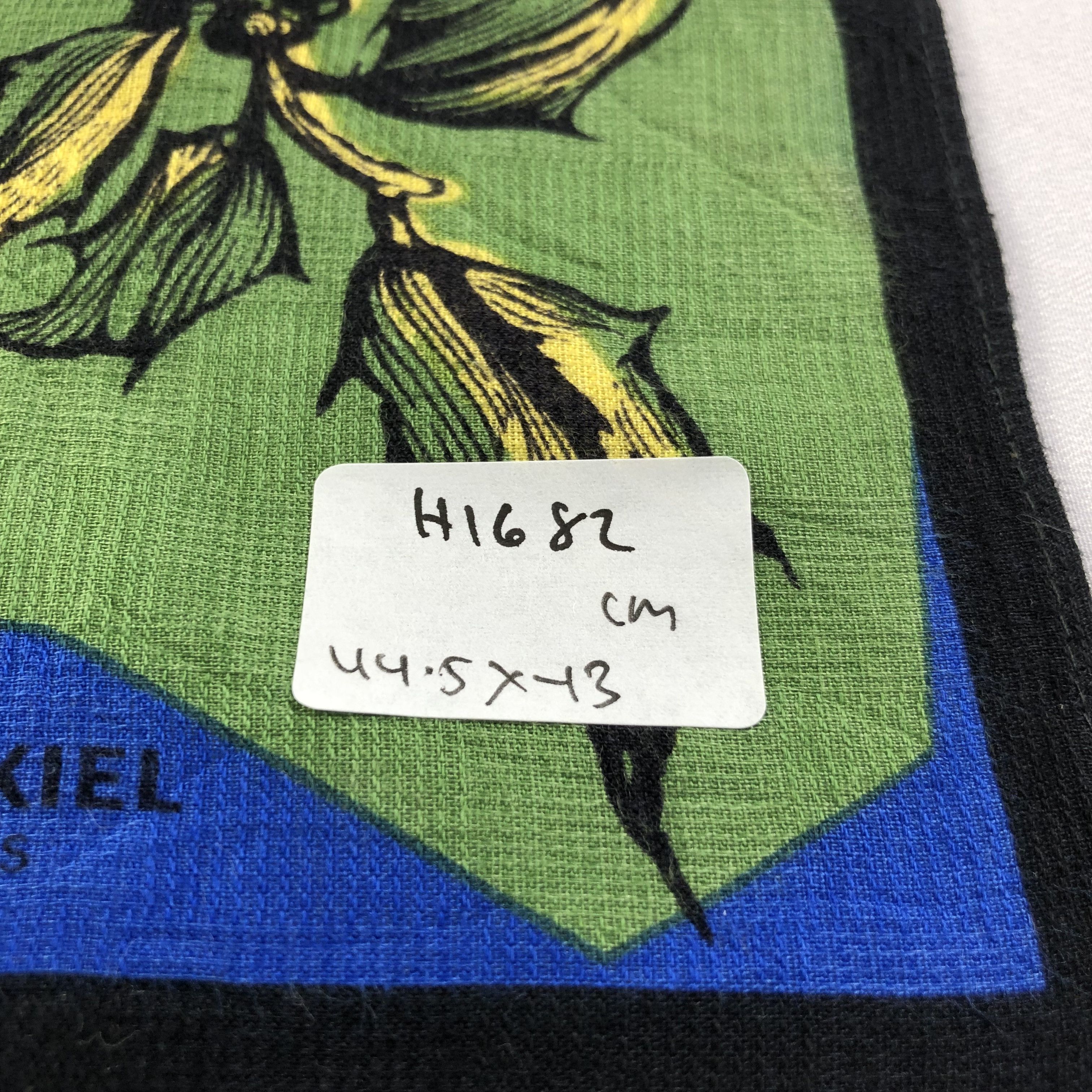 Sonia Rykiel × Vintage Sonia Rykiel Handkerchief Neckerchief Bandana H1682 Size ONE SIZE - 7 Thumbnail