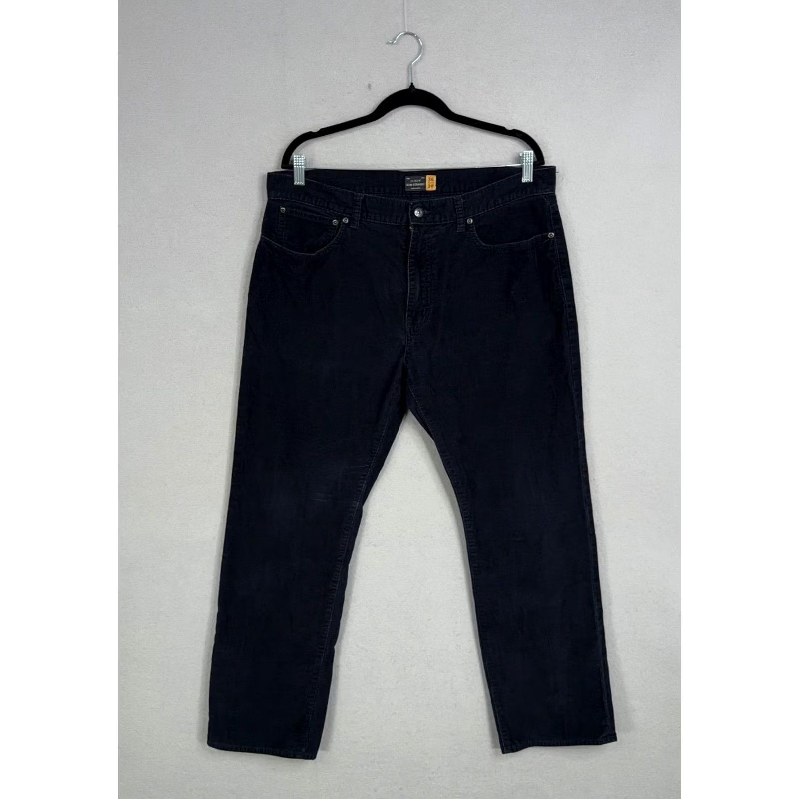 J.Crew J.Crew Pants Mens 36x30 Blue Corduroy Slim Straight 5 Pocket Chino Casual Fall Size US 36 / EU 52 - 2 Thumbnail