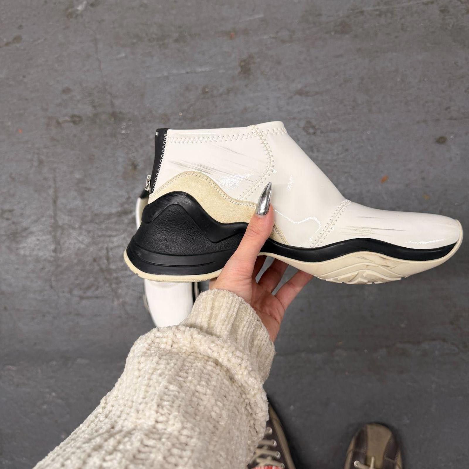 Fendi Fendi FFluid High Sneakers 'Glossy White' Size US 8 / IT 38 - 6 Thumbnail