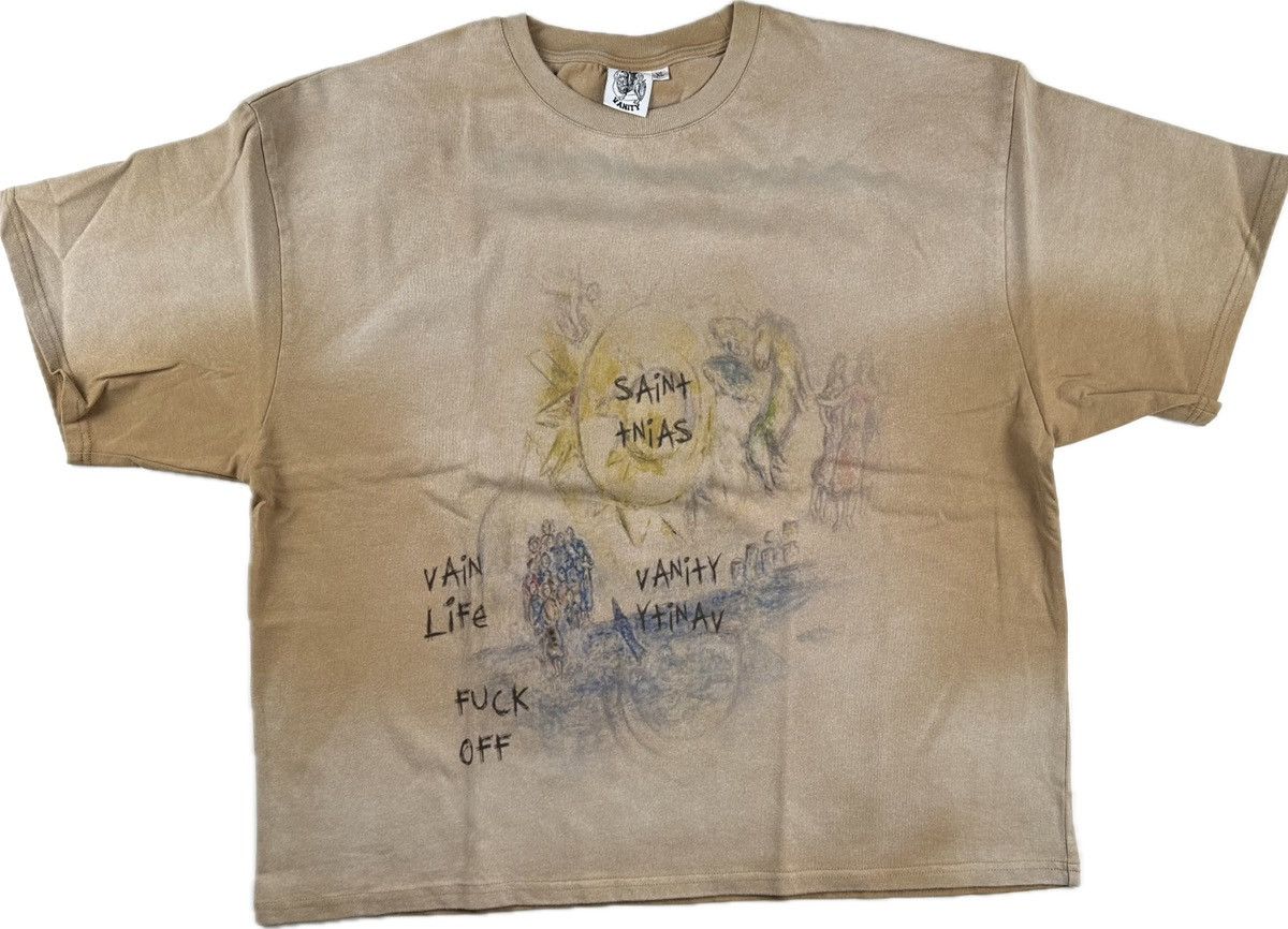 Vintage Saint Vanity F*ck Off T-shirt Size US XL / EU 56 / 4 - 1 Thumbnail