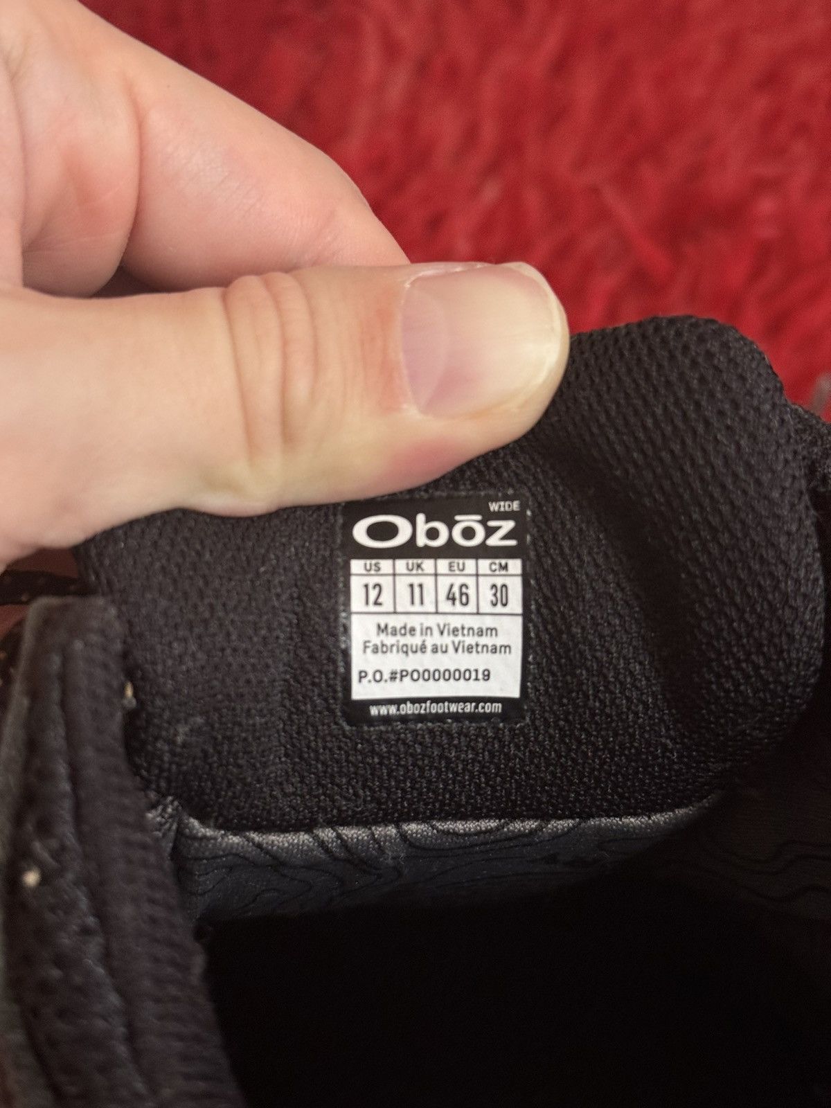 Oboz Wide oboz waterproof sawtooth II Size US 12 / EU 45 - 6 Thumbnail