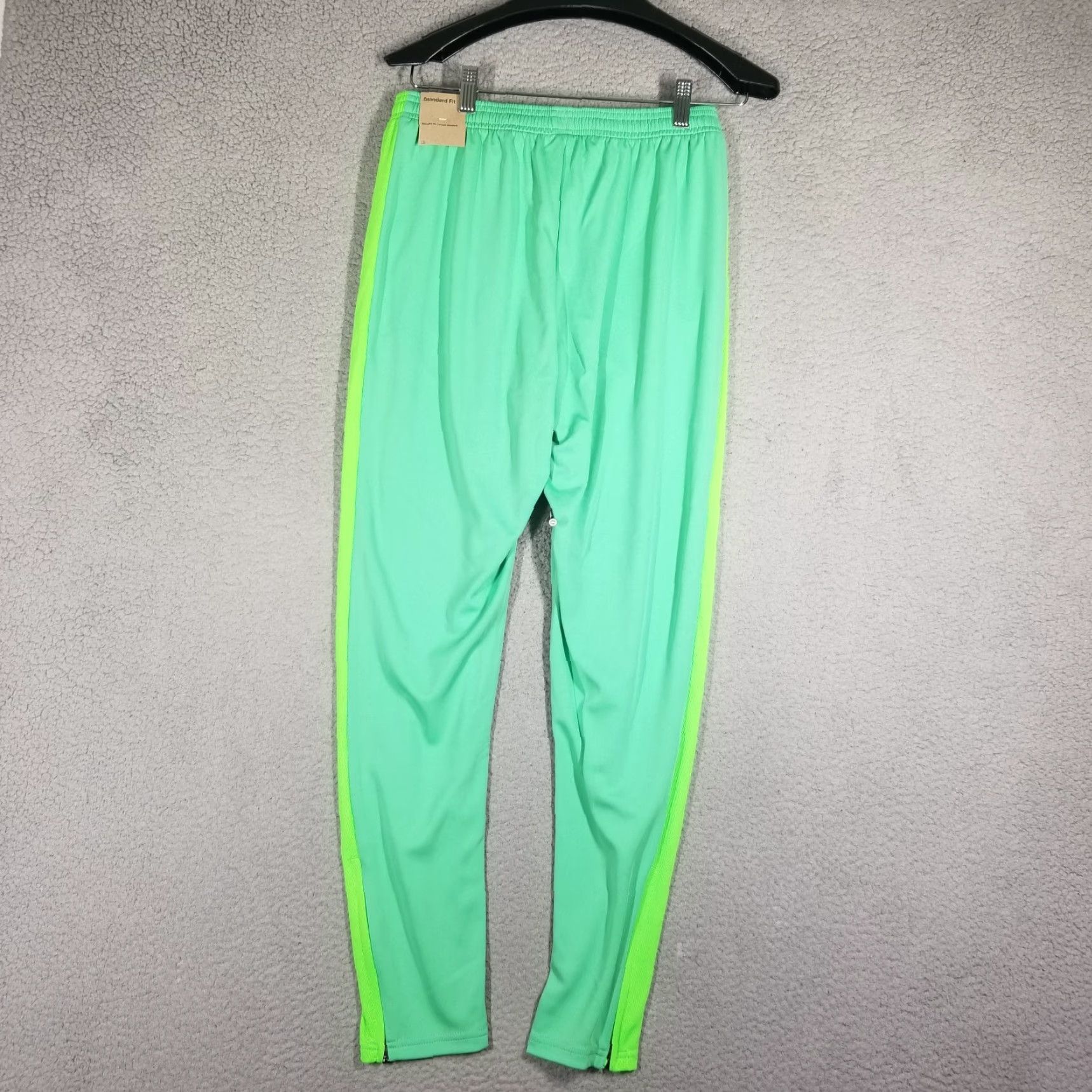 Nike Nike Dri-Fit Women Soccer Pants Athletic Nike Academy DX0508-317 Black Neon Jade Striped Pockets Regular S Size 28" / US 6 / IT 42 - 2 Thumbnail