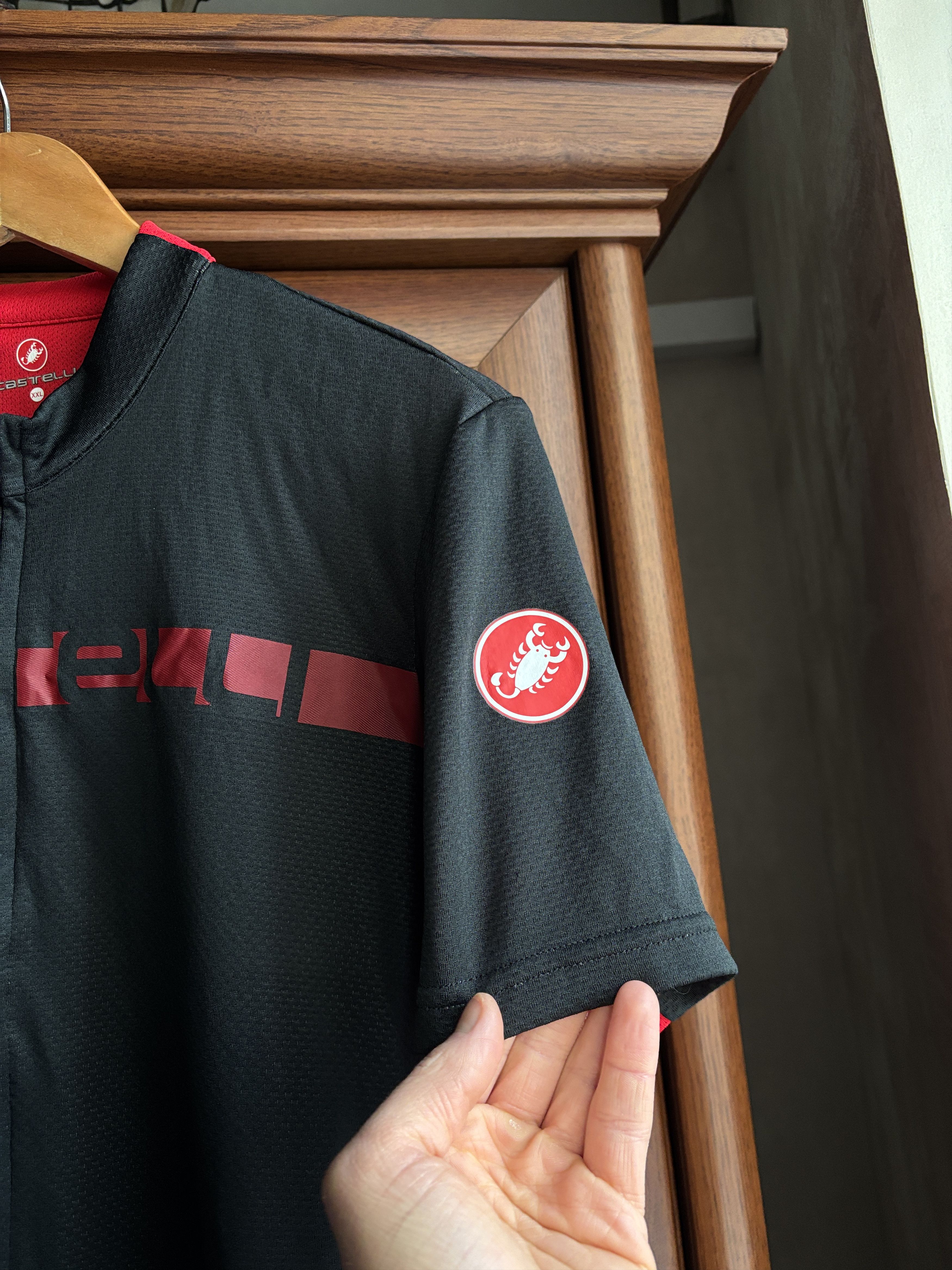 Bicycle Castelli Cycling Full Zip Jersey Men's Size US XXL / EU 58 / 5 - 6 Thumbnail
