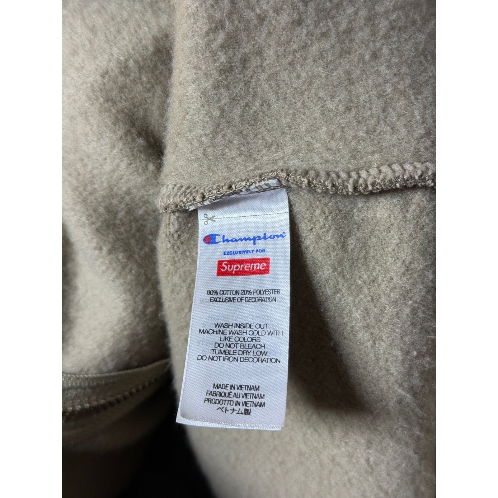 Supreme Supreme Champion Zip Up Hooded Sweatshirt Size US XL / EU 56 / 4 - 6 Thumbnail