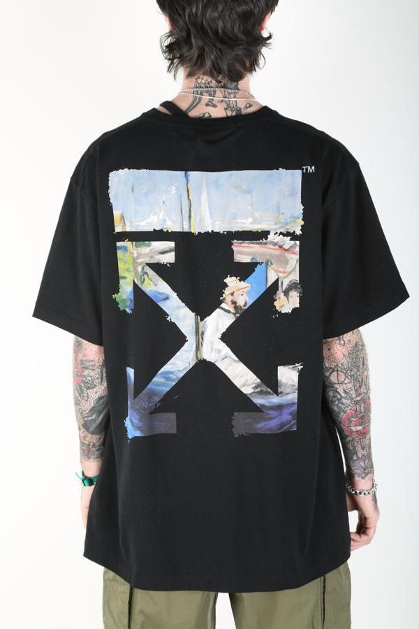 Off-White Off-White Painting Arrows Oversized T-Shirt Size US XS / EU 42 / 0 - 8 Thumbnail
