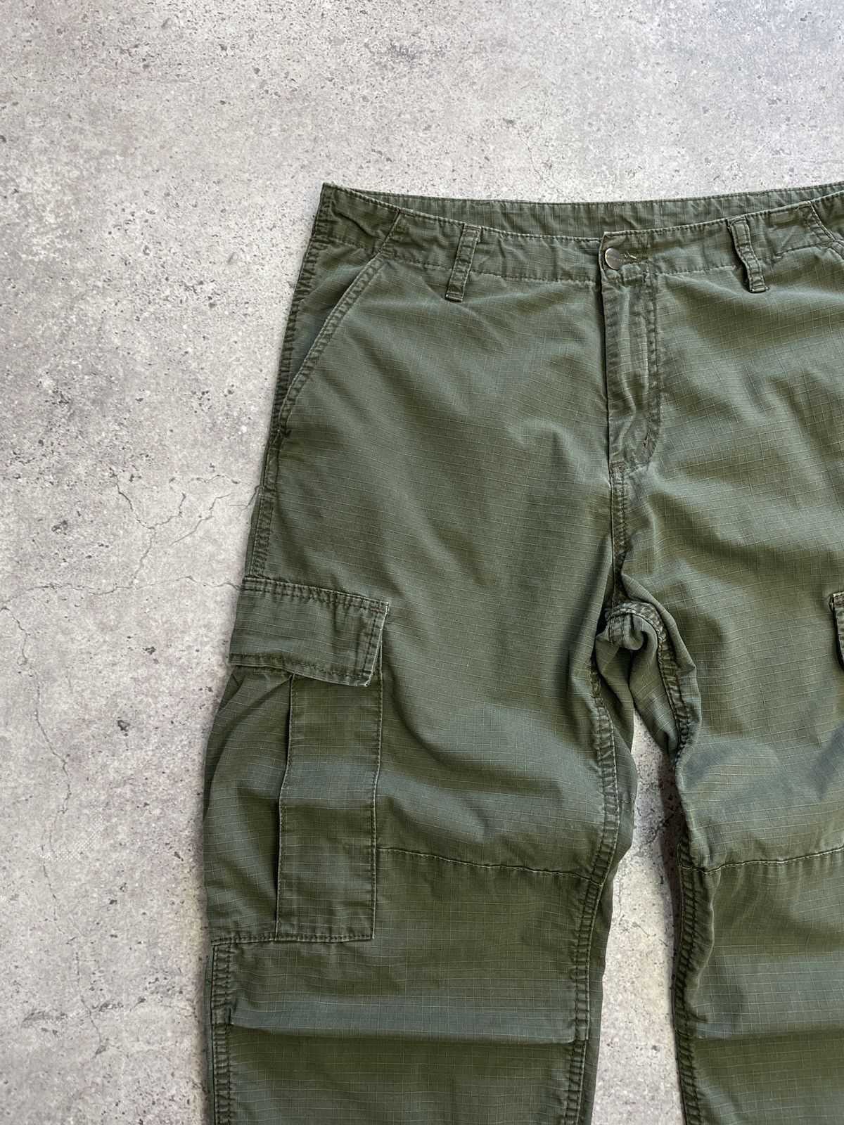Nike × Vintage Vintage Regular Carhartt CargoJeans Pants Y2K Baggy Fit Size US 32 / EU 48 - 10 Thumbnail