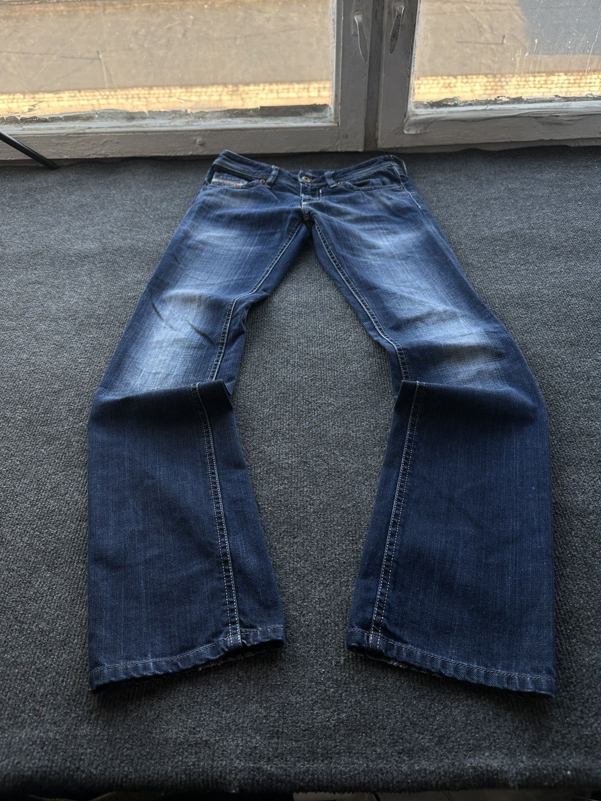 Diesel OPIUM 🚨 DIESEL WMN DENIM JEANS AVANT GARDE Y2K IFSIXWASNINE Size 26" / US 2 / IT 38 - 1 Thumbnail