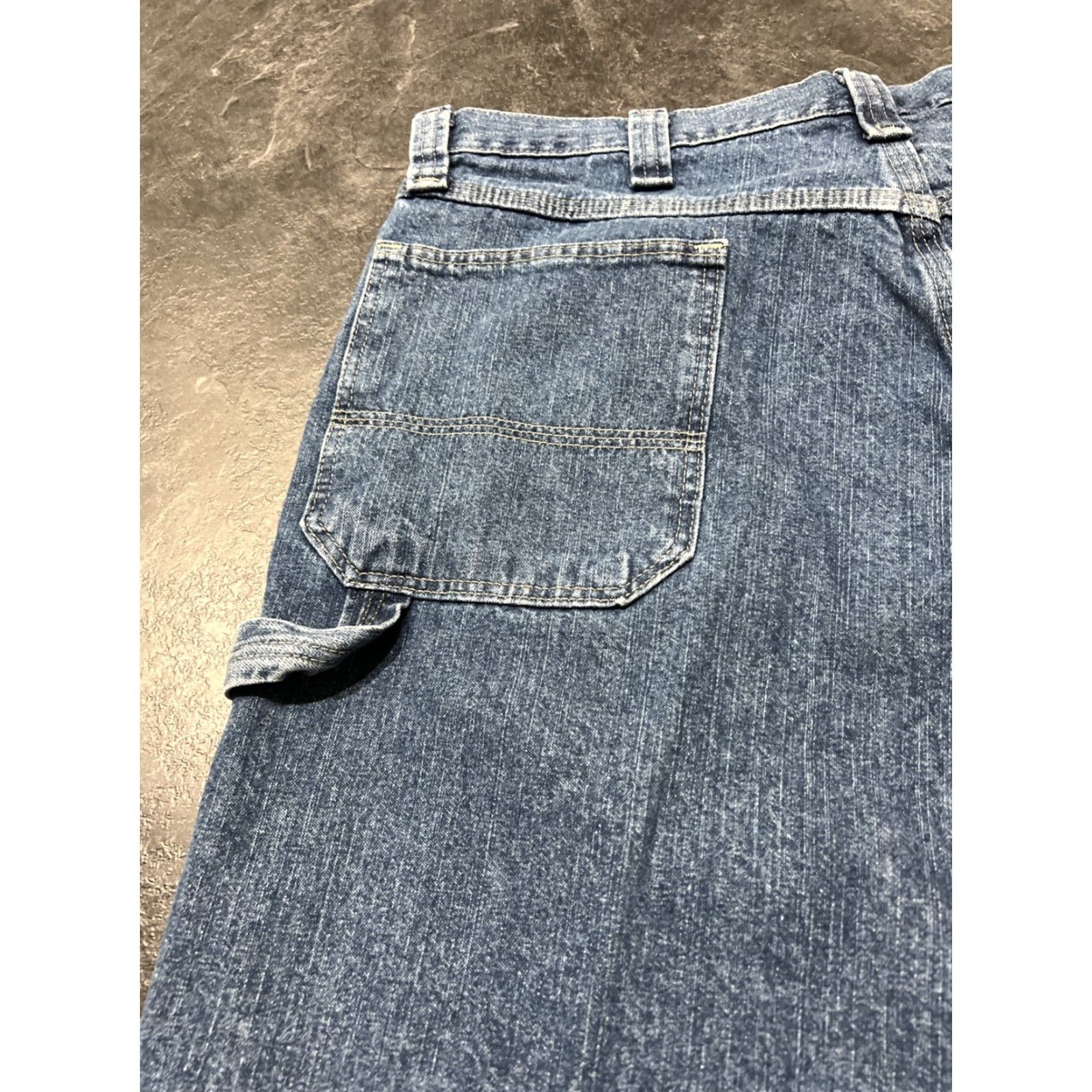 Wrangler W vintage Wrangler Cargo Jean Shorts Men’s 36 Blue Denim Casual Jorts Size US 36 / EU 52 - 4 Thumbnail