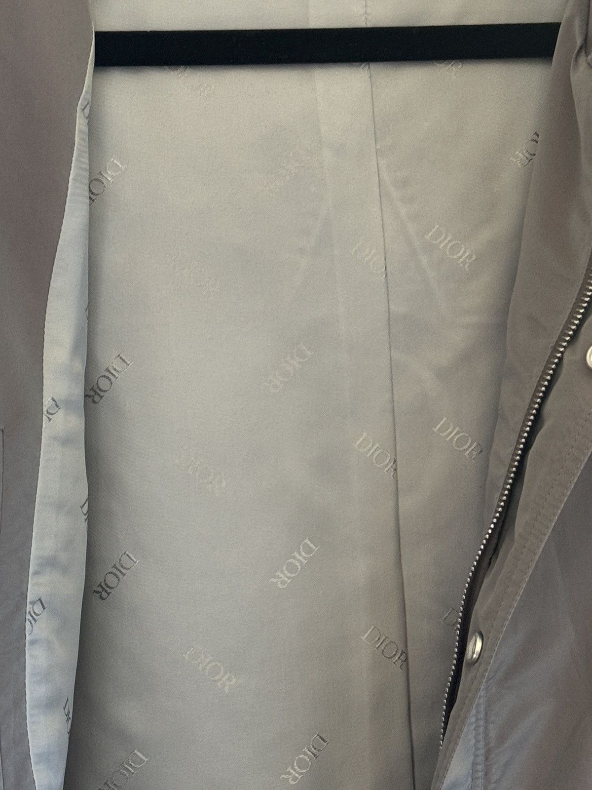 Dior Dior Lilac/Purple Windbreaker Rain Jacket with Embroidery Size US M / EU 48-50 / 2 - 8 Thumbnail