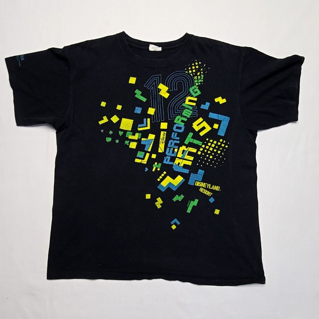 Anvil Disneyland Performing Arts Tee Graphic Black L Resort Shirt Size US L / EU 52-54 / 3 - 1 Thumbnail