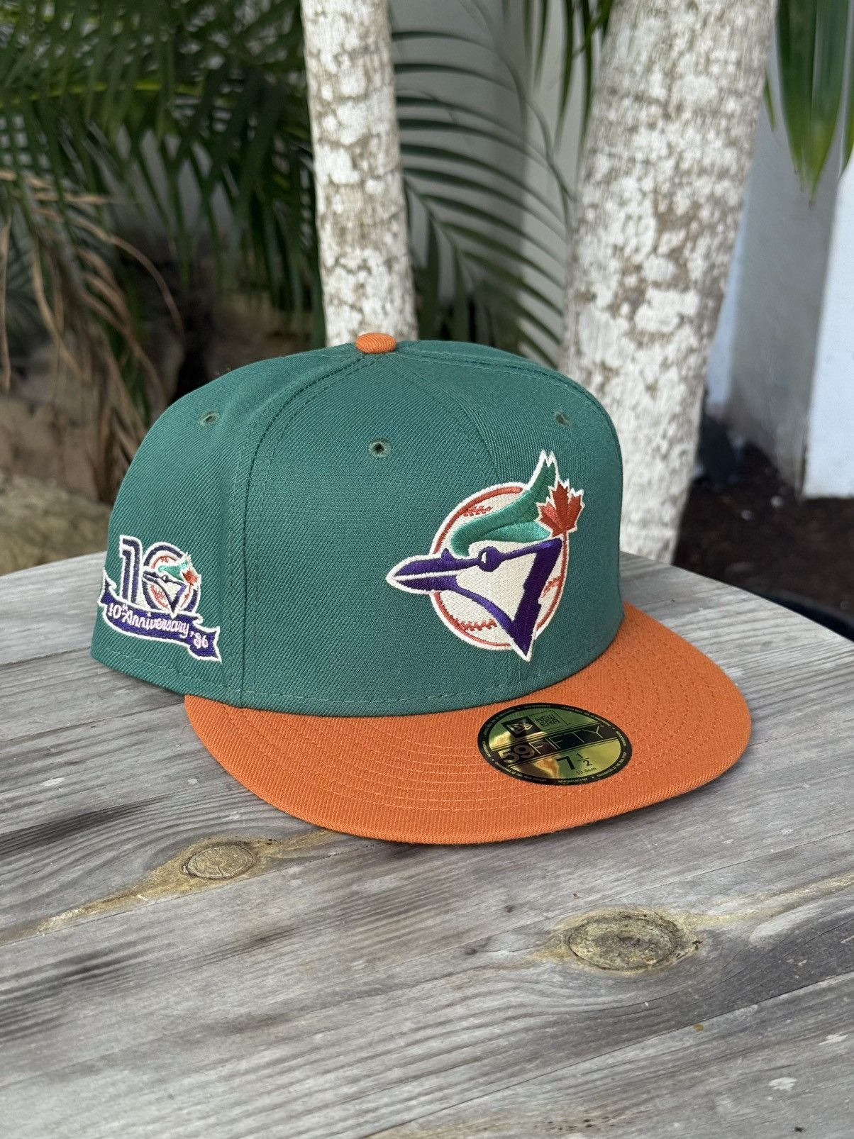 Toronto Blue Jays 10th Anniversary 7 1/2 Fitted Hat Club