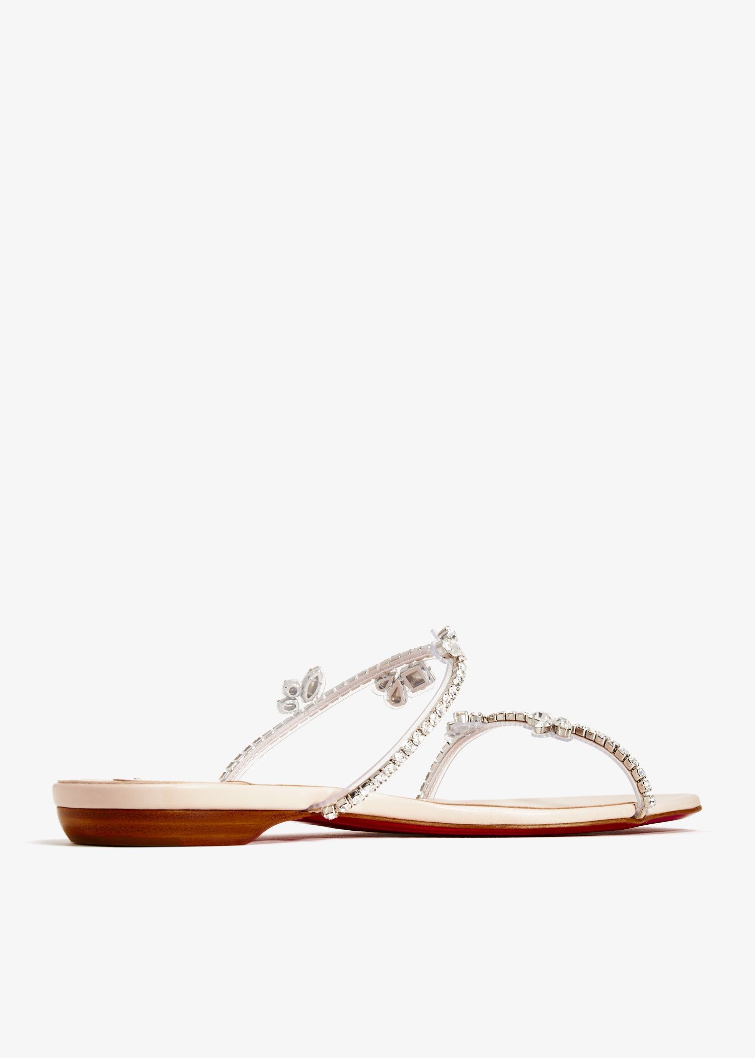 Christian Louboutin o1w1db10325 Flats in Pink Size US 7 / IT 37 - 4 Thumbnail