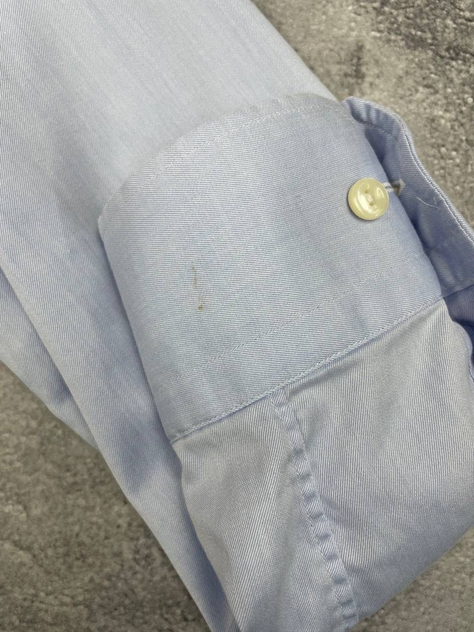 Eton Eton Men Slim Fit Cotton Dress Shirt Light Blue Size S Size US S / EU 44-46 / 1 - 4 Thumbnail
