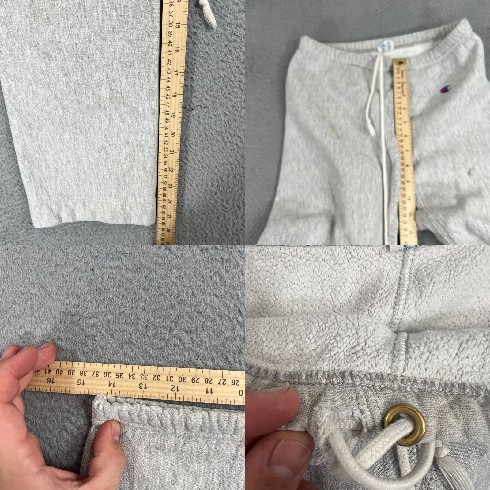Champion Vintage 70s Champion Reverse Weave Expansion Gusset Sweatpants M Heather Gray Size US 31 - 8 Thumbnail