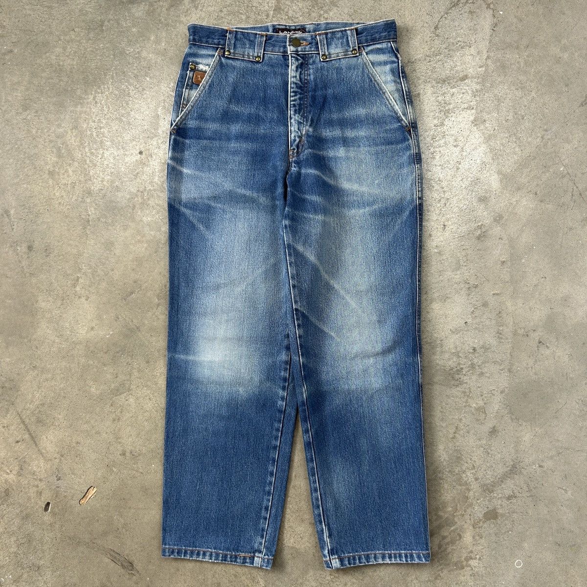 Lancel 1990s Lancel - Baggy Denim Jeans Size US 30 / EU 46 - 1 Thumbnail