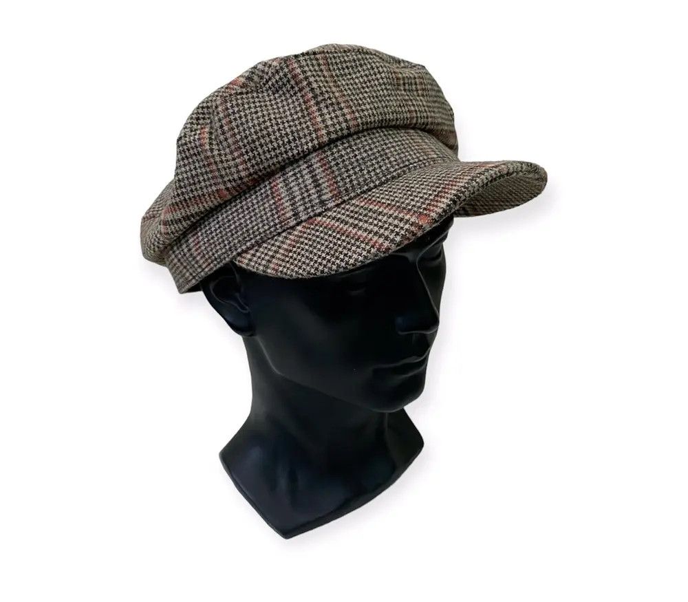 MOUSSY Azul By Moussy Plaid Tartan Beretta Hat Size ONE SIZE - 1 Thumbnail