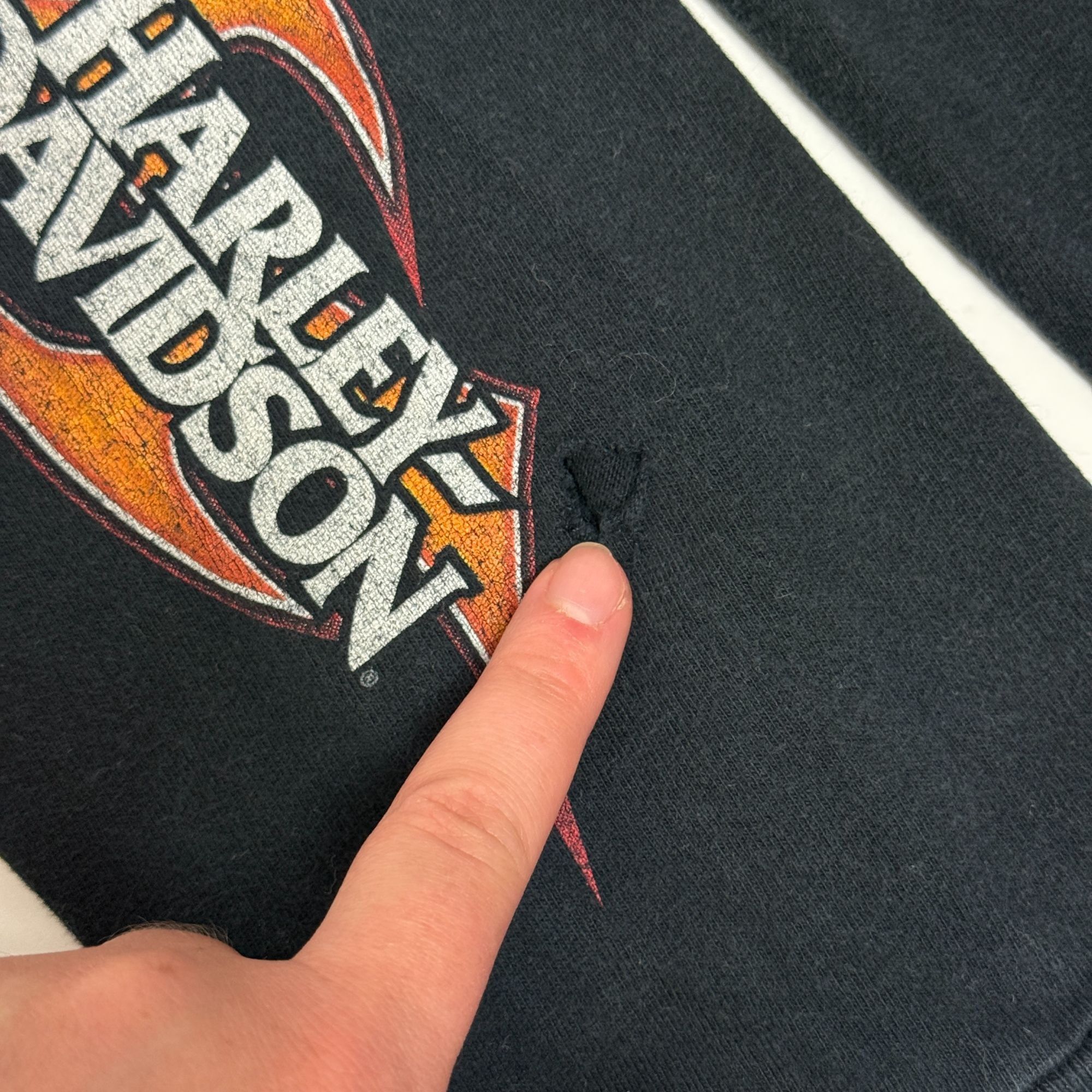 Harley Davidson Harley Davidson Corpus Christi Texas Long Sleeve FLAMES Tee Size US XXL / EU 58 / 5 - 12 Thumbnail