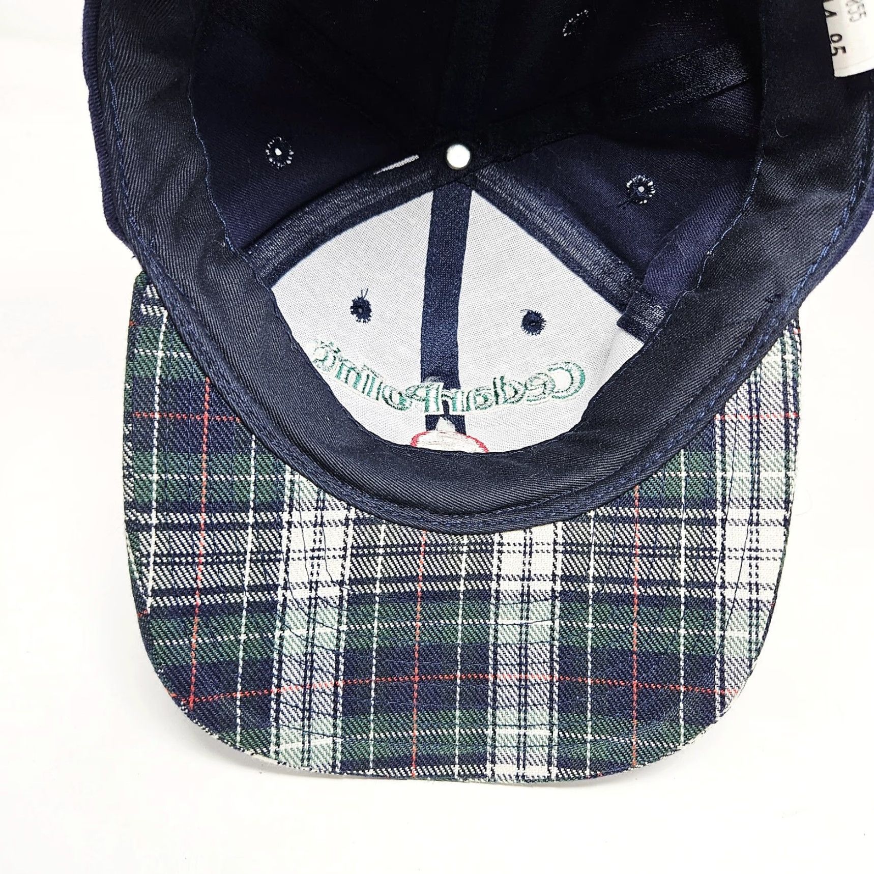Vintage VINTAGE Cedar Point Hat Cap Baseball Snap Back One Size Blue Plaid Mens 90s Size ONE SIZE - 7 Thumbnail