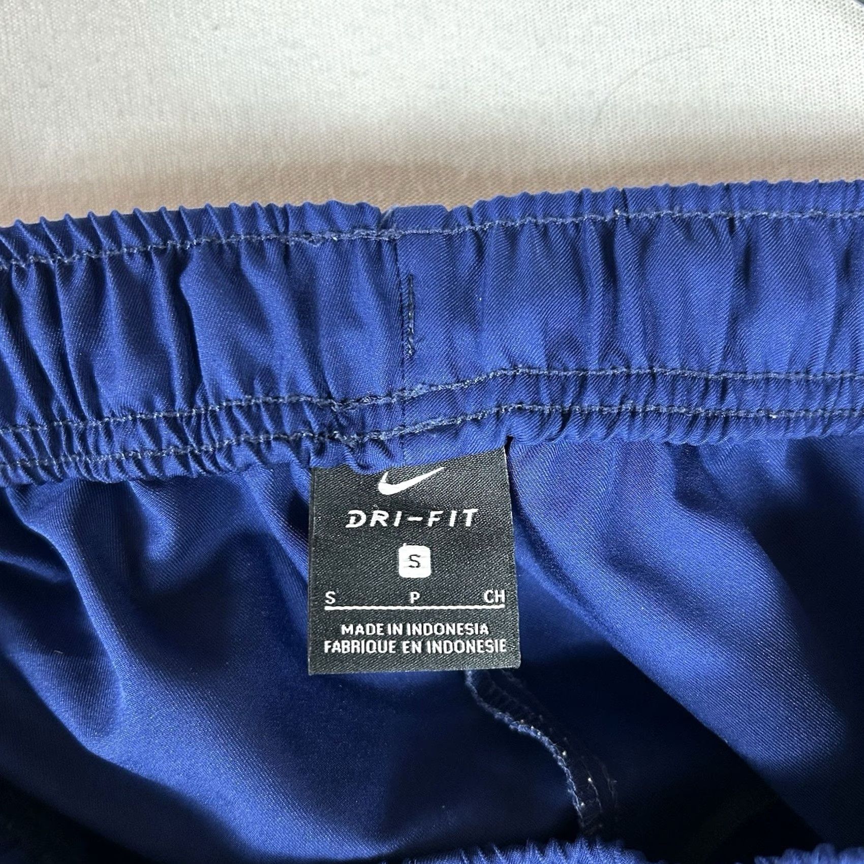 Nike Nike Track Pants Mens Small Blue Dri-Fit Woven Active Training Gym Run Athletic Size US 29 - 5 Thumbnail
