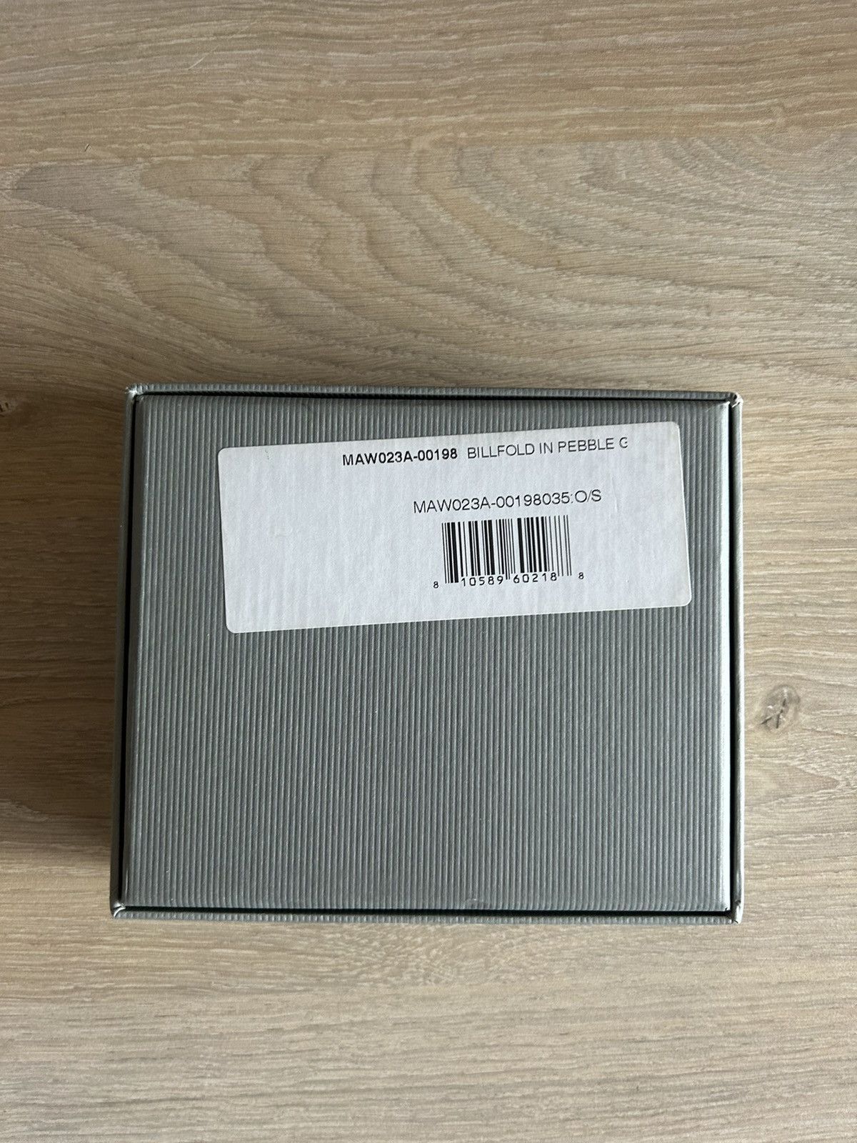 Thom Browne Bifold Grained Leather Wallet Size ONE SIZE - 10 Thumbnail
