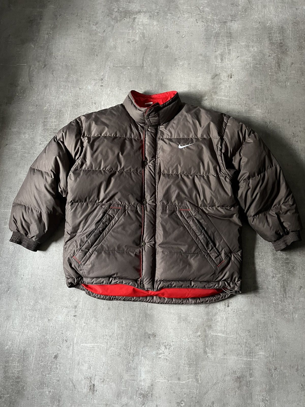 Nike × Streetwear × Vintage Vintage Nike puffer jacket 90s