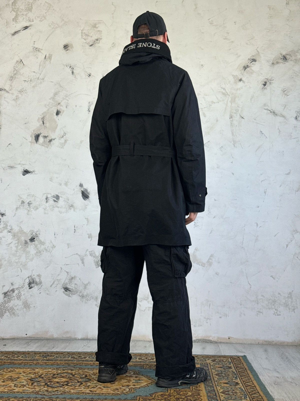 Vintage Stone Island Ventile Trench Coat Jacket Size L Size US L / EU 52-54 / 3 - 4 Thumbnail