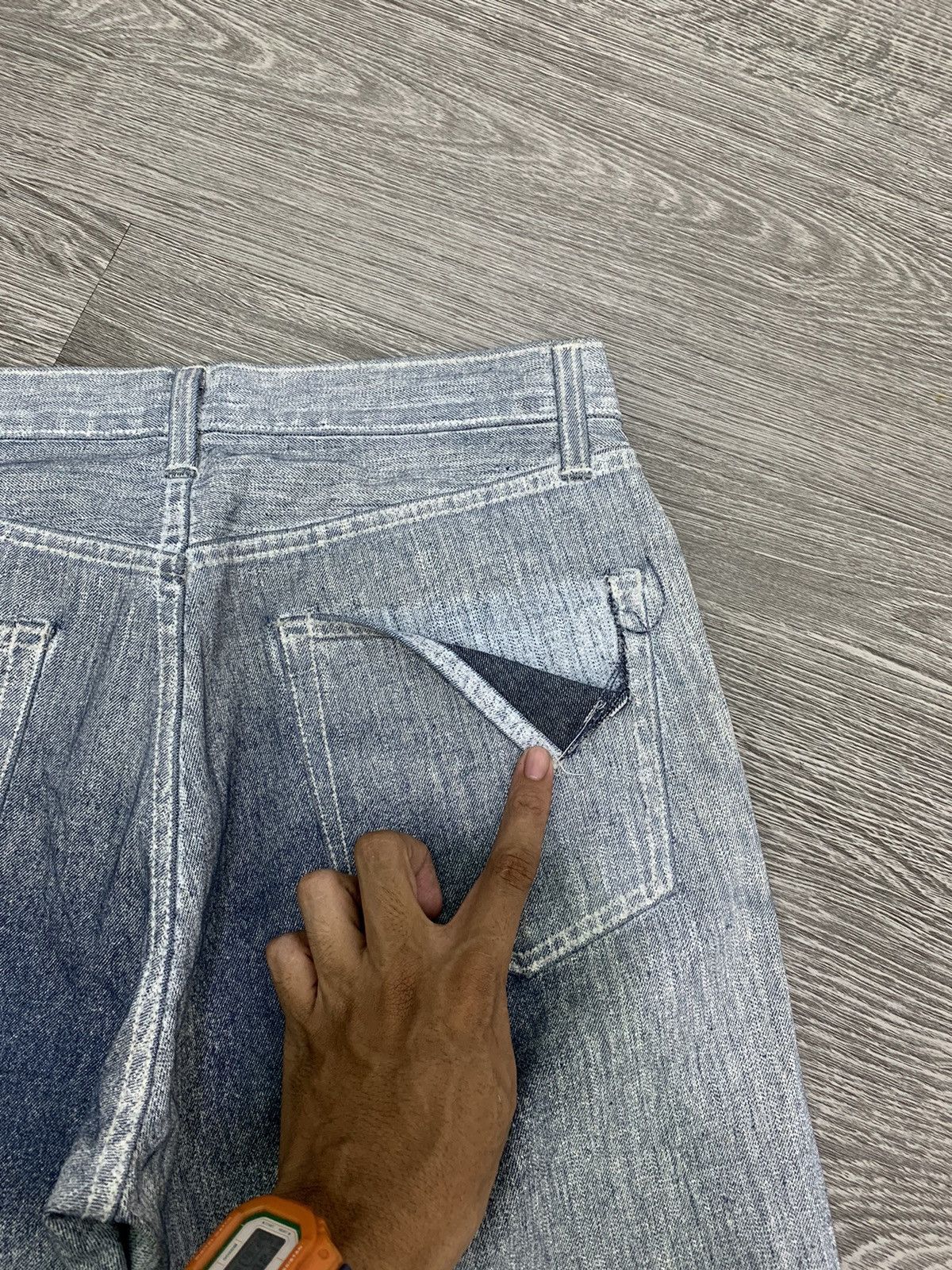 Japanese Brand 🇯🇵Japanese Brand Blue Way Denim Pant🇯🇵 Size US 29 - 7 Thumbnail