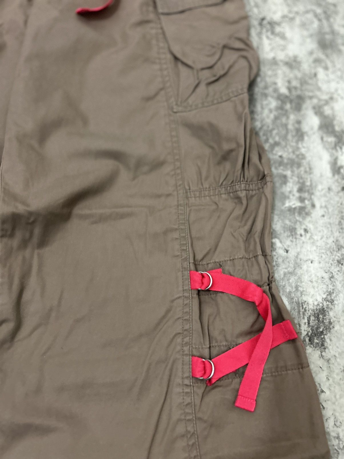 Nike × Vintage Nike Bondage Cargo Parachute Pants Size US 31 - 5 Thumbnail
