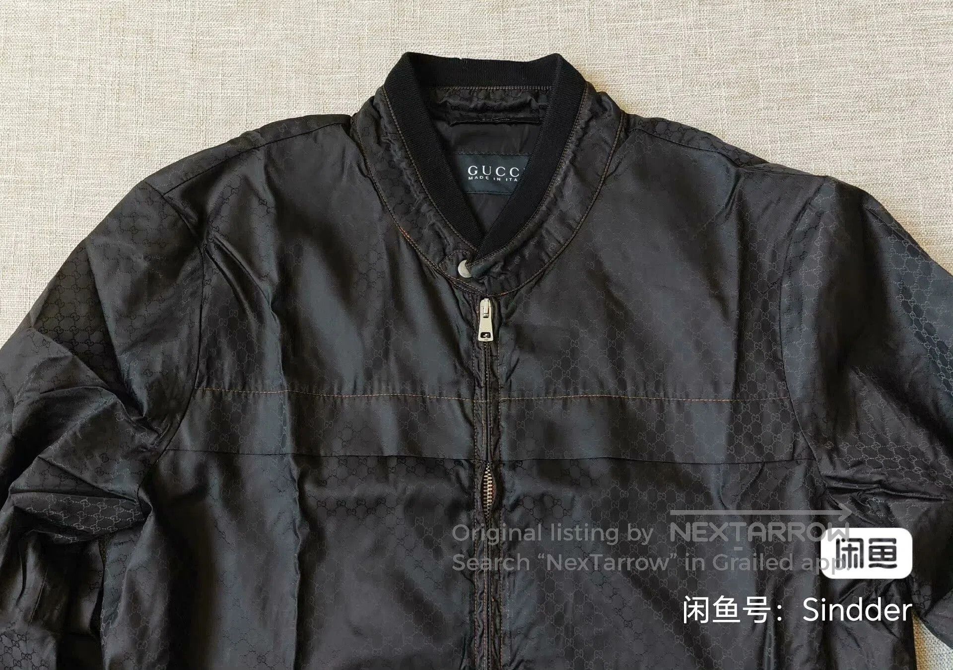 Gucci Gucci Men's Logo Print Jacket. Size US M / EU 48-50 / 2 - 4 Thumbnail